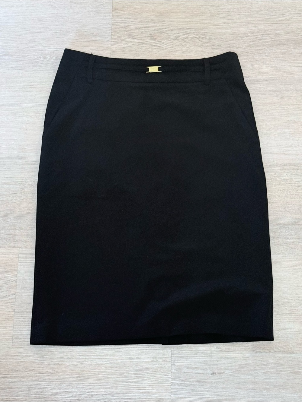 Classic Black Pencil Skirt - Sleek Professional Style